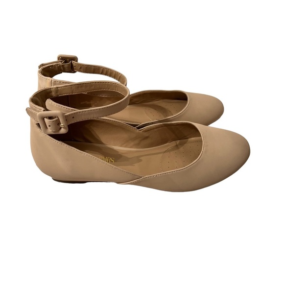 Dream Pairs Revona low wedge Heel Ankle strap Shoes Size 8 - Picture 4 of 6